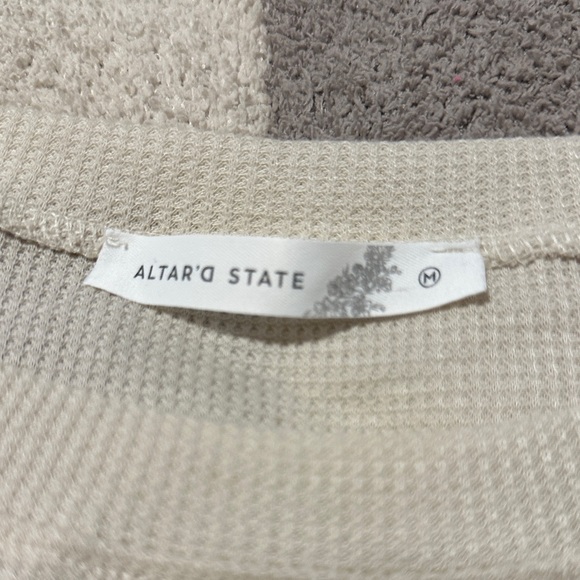 Cream Ruffle Top - Picture 2 of 3